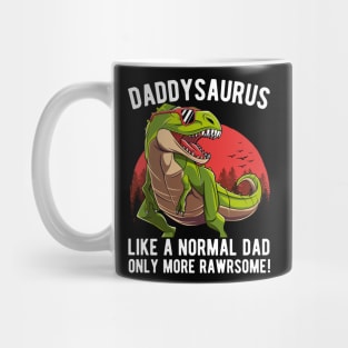 Daddysaurus Only More Rawrsome Fathers Day Gift Mug